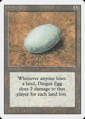 Dingus Egg [Revised Edition] | Dumpster Cat Games