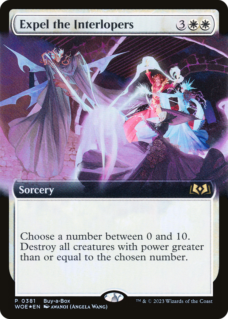 Expel the Interlopers (Buy-A-Box) [Wilds of Eldraine Promos] | Dumpster Cat Games