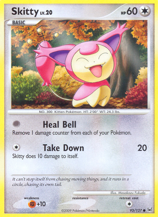 Skitty (93/127) [Platinum: Base Set] | Dumpster Cat Games