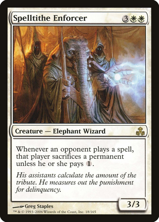Spelltithe Enforcer [Guildpact] | Dumpster Cat Games