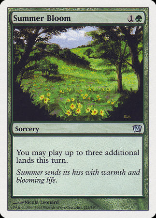 Summer Bloom [Ninth Edition] | Dumpster Cat Games