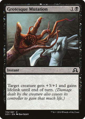Grotesque Mutation [Shadows over Innistrad] | Dumpster Cat Games