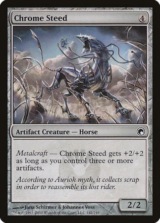 Chrome Steed [Scars of Mirrodin] | Dumpster Cat Games