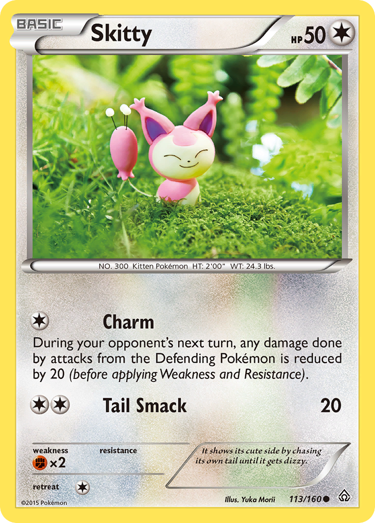 Skitty (113/160) [XY: Primal Clash] | Dumpster Cat Games