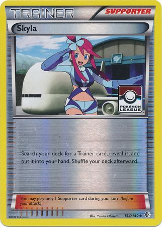 Skyla (134/149) (League Promo) [Black & White: Boundaries Crossed] | Dumpster Cat Games