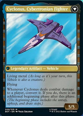 Cyclonus, the Saboteur // Cyclonus, Cybertronian Fighter [Universes Beyond: Transformers] | Dumpster Cat Games