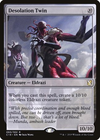Desolation Twin [Commander 2019] | Dumpster Cat Games