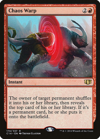 Chaos Warp [Commander 2014] | Dumpster Cat Games