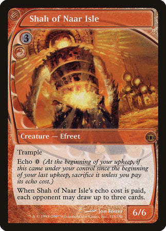 Shah of Naar Isle [Future Sight] | Dumpster Cat Games