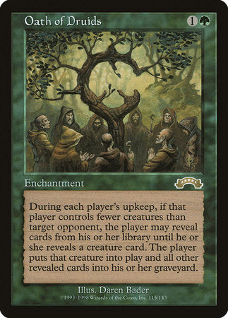 Oath of Druids [Exodus] | Dumpster Cat Games
