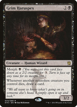 Grim Haruspex [Khans of Tarkir] | Dumpster Cat Games