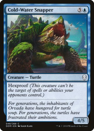 Cold-Water Snapper [Dominaria] | Dumpster Cat Games