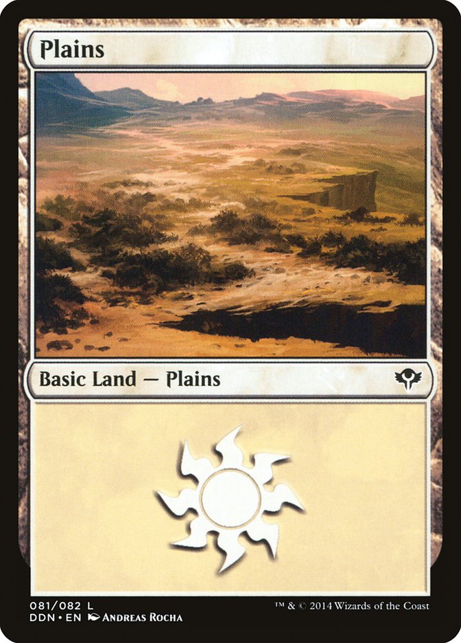 Plains (81) [Duel Decks: Speed vs. Cunning] | Dumpster Cat Games