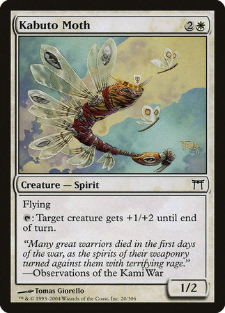 Kabuto Moth [Champions of Kamigawa] | Dumpster Cat Games