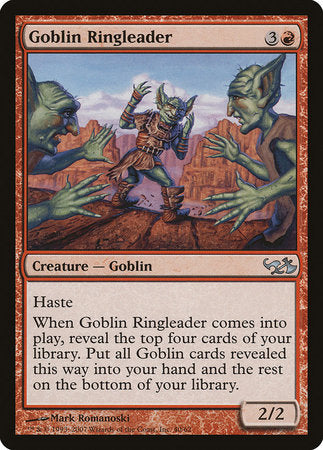 Goblin Ringleader [Duel Decks: Elves vs. Goblins] | Dumpster Cat Games