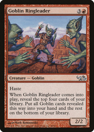 Goblin Ringleader [Duel Decks: Elves vs. Goblins] | Dumpster Cat Games