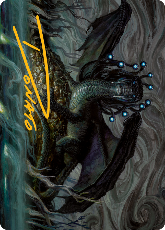 Oculus Whelp Art Card (Gold-Stamped Signature) [March of the Machine Art Series] | Dumpster Cat Games