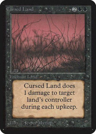 Cursed Land [Limited Edition Alpha] | Dumpster Cat Games