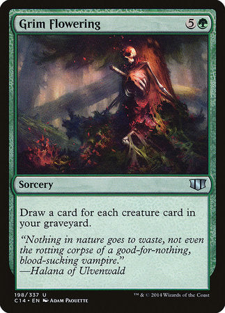 Grim Flowering [Commander 2014] | Dumpster Cat Games
