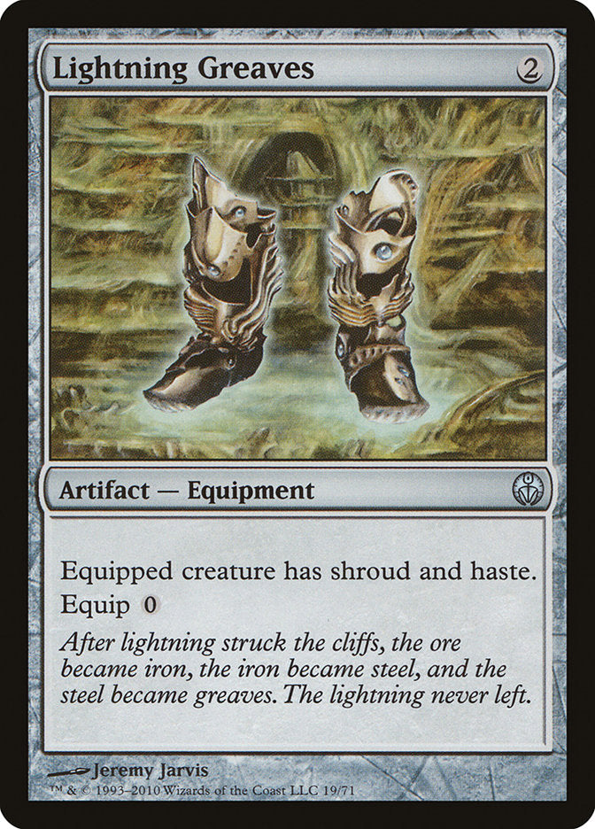 Lightning Greaves [Duel Decks: Phyrexia vs. the Coalition] | Dumpster Cat Games