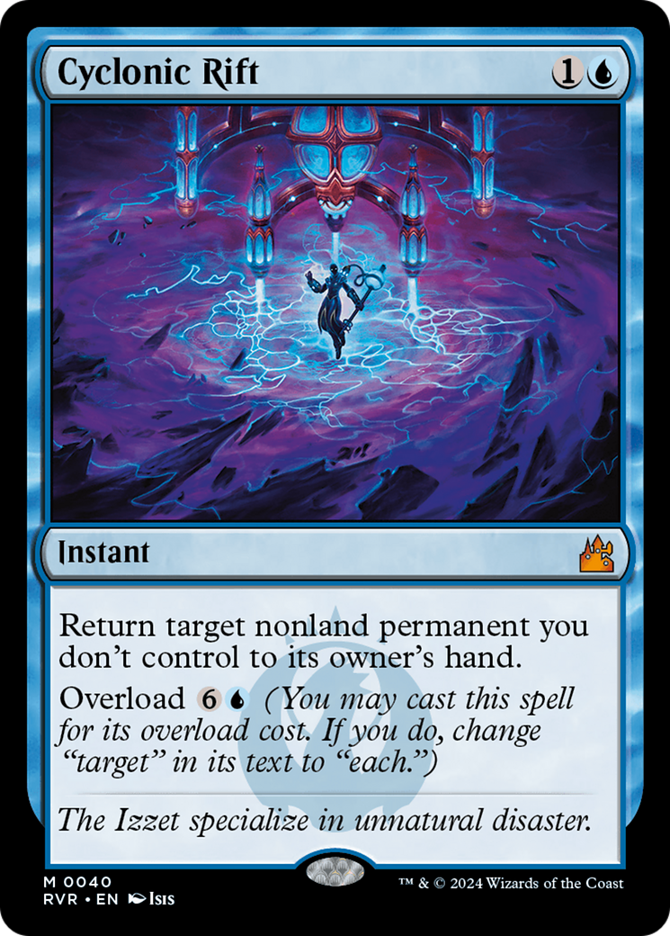 Cyclonic Rift [Ravnica Remastered] | Dumpster Cat Games