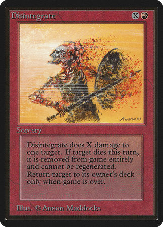 Disintegrate [Limited Edition Beta] | Dumpster Cat Games