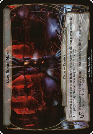 Izzet Steam Maze (Planechase) [Planechase Planes] | Dumpster Cat Games
