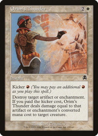 Orim's Thunder [Apocalypse] | Dumpster Cat Games