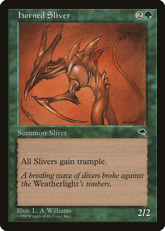 Horned Sliver [Tempest] | Dumpster Cat Games