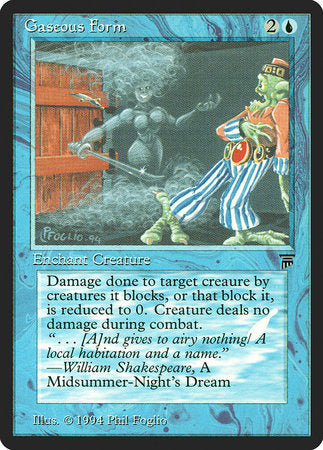 Gaseous Form [Legends] | Dumpster Cat Games