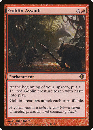 Goblin Assault [Shards of Alara] | Dumpster Cat Games