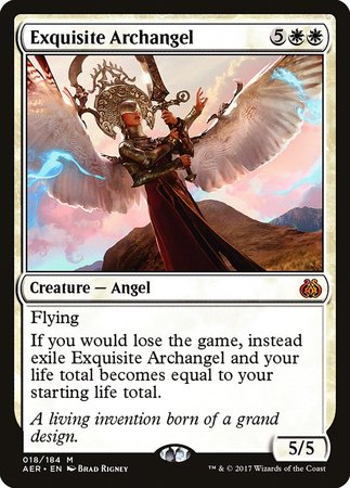 Exquisite Archangel [Aether Revolt] | Dumpster Cat Games