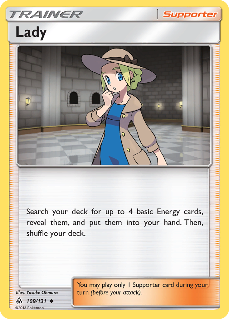 Lady (109/131) [Sun & Moon: Forbidden Light] | Dumpster Cat Games