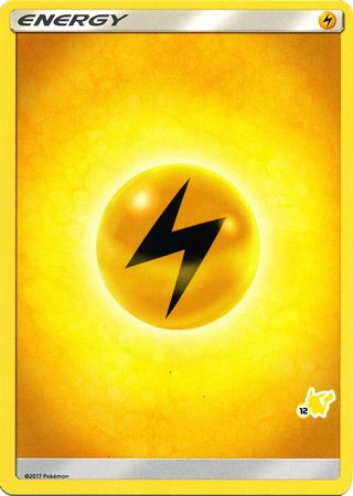 Lightning Energy (Pikachu Stamp #12) [Battle Academy 2020] | Dumpster Cat Games