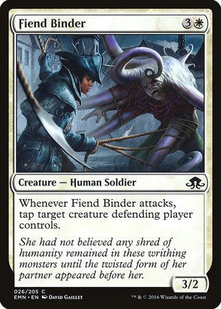 Fiend Binder [Eldritch Moon] | Dumpster Cat Games