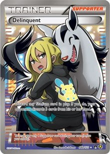 Delinquent (98b/122) (Full Art) (Alternate Art Promo) [XY: BREAKpoint] | Dumpster Cat Games