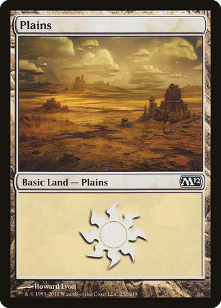 Plains (232) [Magic 2012] | Dumpster Cat Games