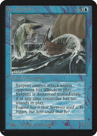 Sea Serpent [Limited Edition Alpha] | Dumpster Cat Games