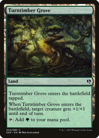 Turntimber Grove [Duel Decks: Zendikar vs. Eldrazi] | Dumpster Cat Games