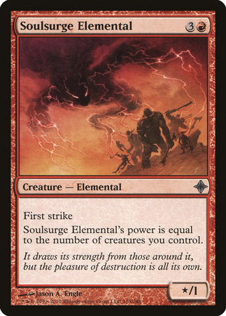 Soulsurge Elemental [Rise of the Eldrazi] | Dumpster Cat Games