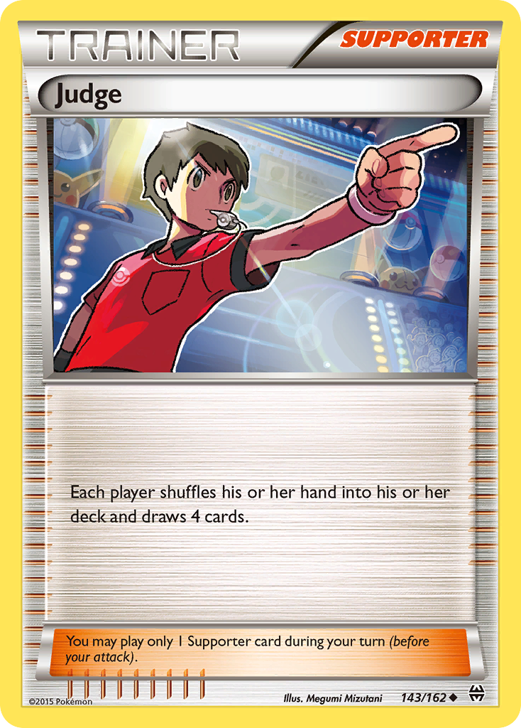 Judge (143/162) [XY: BREAKthrough] | Dumpster Cat Games