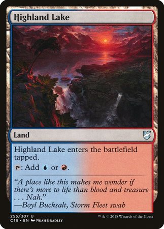Highland Lake [Commander 2018] | Dumpster Cat Games