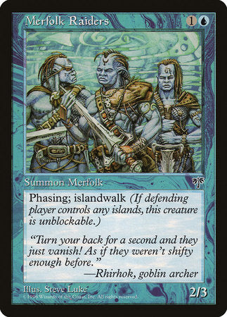 Merfolk Raiders [Mirage] | Dumpster Cat Games