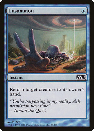 Unsummon [Magic 2011] | Dumpster Cat Games