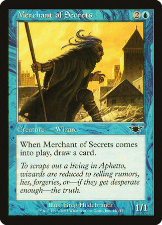 Merchant of Secrets [Legions] | Dumpster Cat Games