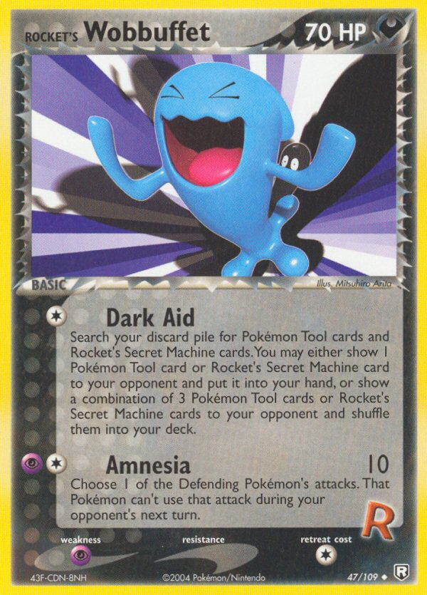Rocket's Wobbuffet (47/109) [EX: Team Rocket Returns] | Dumpster Cat Games