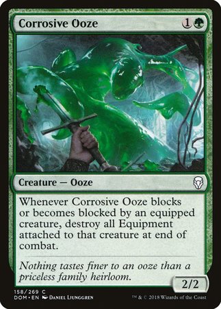 Corrosive Ooze [Dominaria] | Dumpster Cat Games