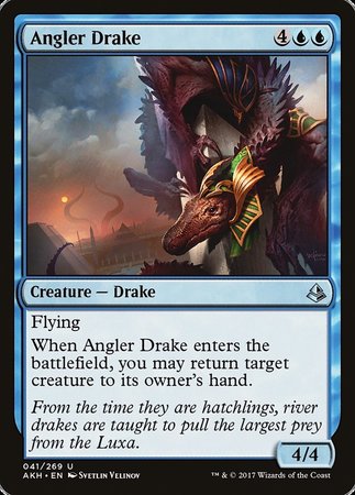 Angler Drake [Amonkhet] | Dumpster Cat Games