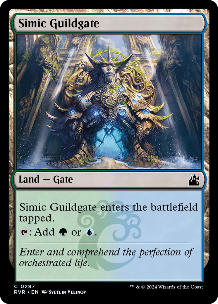 Simic Guildgate [Ravnica Remastered] | Dumpster Cat Games