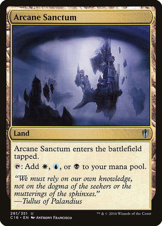 Arcane Sanctum [Commander 2016] | Dumpster Cat Games